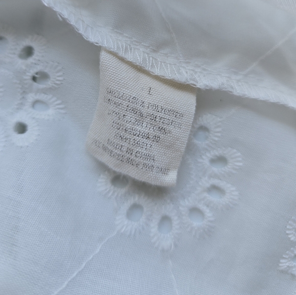 Altar'd State White Eyelet Blouse - Picture 6 of 6